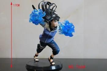 1/10 PVC Naruto Shippuden Pav Statula, Papuošalų, Žaislų, 17cm Hinata Hyuga XTRA Japonų Anime Kolekcijos