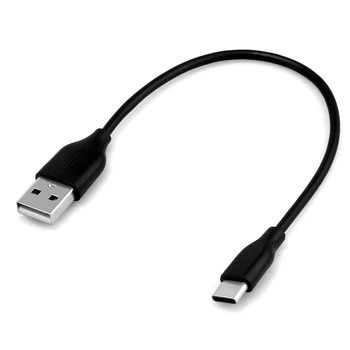 1/2/4pcs 20cm Ilgis USB-C USB 3.1 C Tipo Vyrų 2.0 Type A Male Duomenų Įkrovimo Laidas Laidas Trumpas