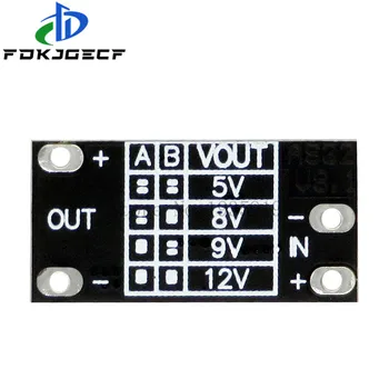 1.5 Multi-funkcija Mini Padidinti Modulio Žingsnis Iki Valdybos 5V 8V 9V 12V LED Indikatorius 