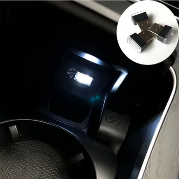 1 Gabalas Automobilio USB LED Atmosfera Dekoratyvinis Apšvietimas Daewoo Matiz Nexia Nubira Sens Tosca Winstorm