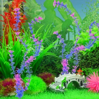 1 vnt Dirbtinis Modeliavimas Dekoratyvinių augalų, Vandens Dekoracijos Puošti Akvariumą Žuvų Bakas