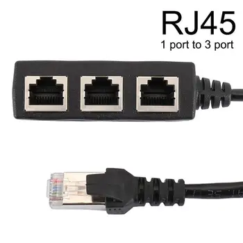 1 Vyrų ir 3 Moterų RJ45 LAN Ethernet 
