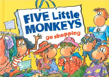 10 knygų Paketą, Penkių Beždžionių Serijos, su MP3 už 2-7 vaikams kindergarden, ikimokyklinio knyga