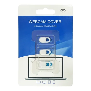 100SET/DAUG Webcam Padengti Privatumo Apsaugos Užrakto dėl Išmaniojo telefono, Nešiojamojo kompiuterio Darbalaukio vaizdo Kamera Raštas Padengti 3PCS/ SET