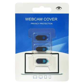 100SET/DAUG Webcam Padengti Privatumo Apsaugos Užrakto dėl Išmaniojo telefono, Nešiojamojo kompiuterio Darbalaukio vaizdo Kamera Raštas Padengti 3PCS/ SET
