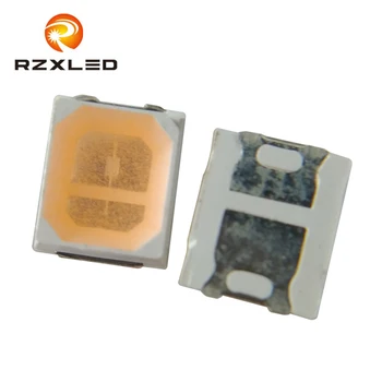 100vnt/DAUG LED SMD 2835 Chip 60mA 0.2 W aukso viela 24-26LM Balta 2.8*3,5 MM LED Šviesos Diodų Lempos SMT Paviršinio montavimo