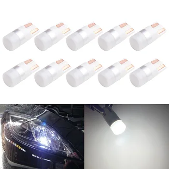 100vnt lemputės automobiliams, plotis lempa led lempa t10-1-3030 licencijos numerio ženklo žibintas aukštas šviesos efektyvumas 12v-24v