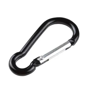 10vnt Aliuminio Snap Kablys Karabinai D-Žiedas Key Chain Įrašą Keychain Pėsčiųjų Stovykla