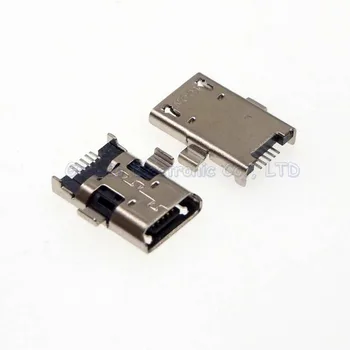 10vnt Micro USB Jungtis USB Įkrovimo lizdas ASUS ME103 ME103K Z380KL p023 p024 usb prievado uodegą įkiškite