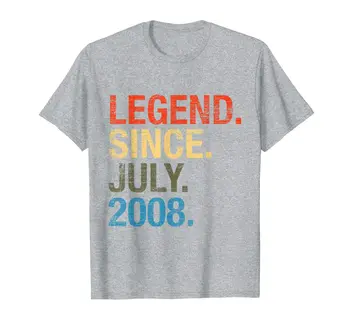 11 Gimtadienio Dovanos Metų - Legenda Nuo 2008 m. liepos-T-Shirt