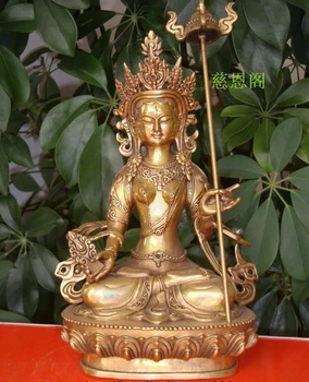12 Tibetas Tibeto Budizmas vajra-pani Kwan-yin Žalvario, Vario Bodhisatvos Statula