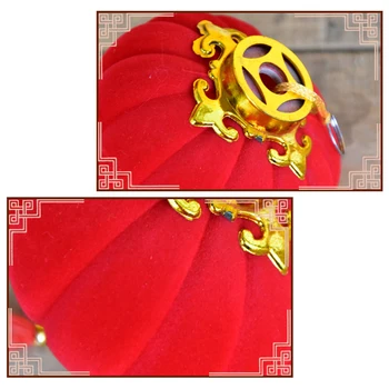 16Pcs Kinijos Tipas Žibintų Ornamentu Sodas Vestuvės, naujieji Metai, Atostogų Šalis Dekoro Vestuvių Papuošalas