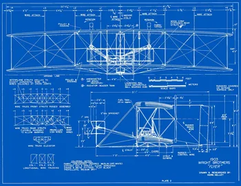 1903 Wright Flyer Projektų, Sci-Fi, Mokslinės Fantastikos Retro Vintage 