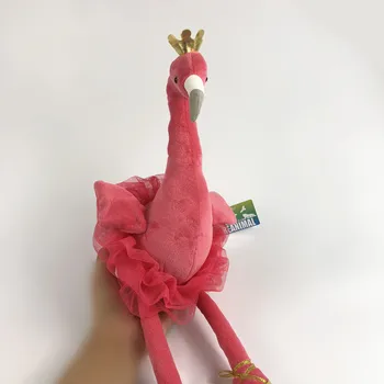 1Pc 25CM Modeliavimas swan Flamingo Pliušinis Žaislas Mielas Laukinių Paukščių Iškamšos Lėlė Baby Pliušinis Žaislas Dovanos
