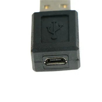 1pc/2vnt Male USB Adapteris, Įkroviklis Jungties Konverteris, Adapteris Micro USB Female į USB Male Adapter