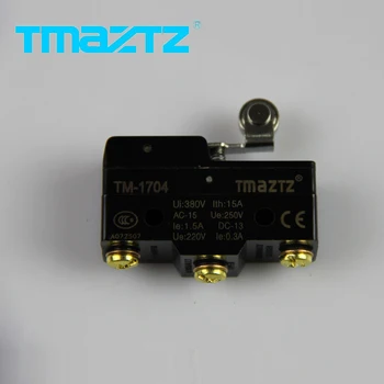 1PCS TMAZTZ TM-1704 Aukštos Kokybės Tik Pereiti Mikro Jungiklis, sidabro kontaktai aukštus tikslus