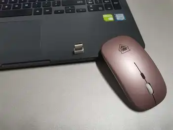 2.4 Ghz ultra-plonas nešiojamojo kompiuterio pelė bevielė pelė belaidžio office matinis pelės touch juostele smart energijos taupymas praktiškai pelės