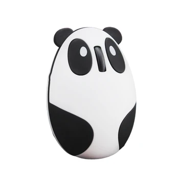 2.4 GHz Wireless Universal Įkraunamą Pelę Mielas Panda Modelio Ergonomiškas Mini 3D Peles PC (Kompiuterio)