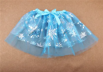 2-7Y/Nauja Vaikų Mergaičių Sijonai Sniego Princesė Kamuolys Suknelė tiulio sijonas Šokių Baleto tutu Sijonas Vaikai Kostiumai Baby Girl Drabužiai A314