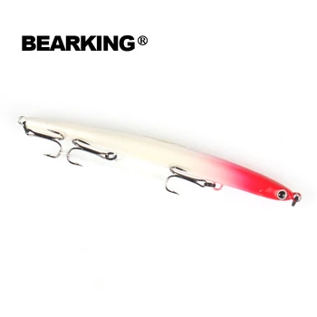 2017 Bearking Žvejybos reikmenys Karšto naujas modelis žvejybos masalus sunku masalas minnow 4mixed spalvos, pieštuko masalas 11cm !2g, nuskendo