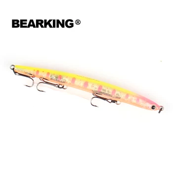 2017 Bearking Žvejybos reikmenys Karšto naujas modelis žvejybos masalus sunku masalas minnow 4mixed spalvos, pieštuko masalas 11cm !2g, nuskendo