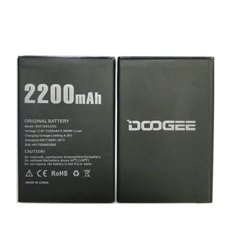 2019 Naujas BAT18532200 DOOGEE Baterija 2200mAh Pakaitinis Akumuliatorius, Skirtus DOOGEE X53 smart Phone+ sandėlyje