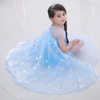 2019 Naują Ledo Karalienė Aisha Princesė Dress Elsa Suknelė Purus Suknelė Etapo Rezultatus Kostiumas