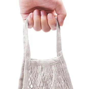 2019 Naujų Akių Maišą String Daugkartinio Naudojimo Pirkinių Krepšys Vaisių Saugojimo Rankinėje Entire Moterų Apsipirkimas Net Maišą Shopper Bag Medvilnės Audiniai