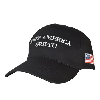 2020 Donald Trump Raudona Juoda Skrybėlę 3D Siuvinėjimo JAV Vėliava Bžūp Medvilnės Beisbolo Kepurę Bžūp Kvėpuojantis Minkštas Sporto Bžūp