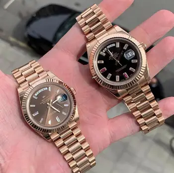 2020 Kvarciniai laikrodžių mados dovanų aukso laisvalaikio laikrodžių vyrams ir moterims Nerūdijančio plieno watchband žiūrėti klasikiniai verslo oficialų menⅰ