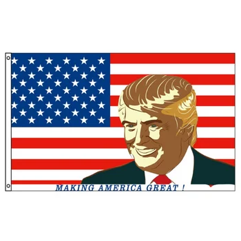 2020 M. Amerikos Prezidentas, Donald Trump Vėliavos Rinkimų Vėliavos Donald Trump Reklama Ryškių Spalvų Gerbėjai Koziris A