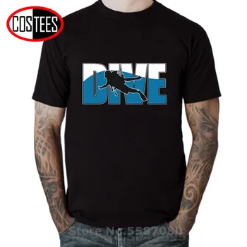 2020 m. Naujo dizaino Humoro Povandeninio Nardymo Marškinėliai vyrams Tatooine Prabangos Prekės ženklo Drabužių, Povandeninio Nardymo Mėgėjams marškinėlius Juokinga Scuba Diver, T-shirt
