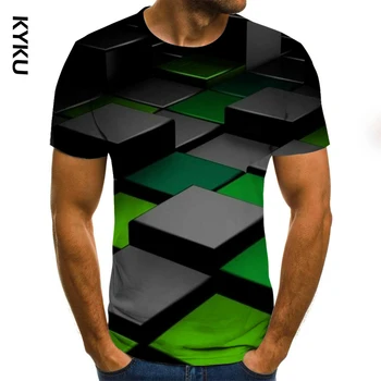 2020 metų Vasaros 3D Spausdinimo Vyrų Marškinėlius Atsitiktinis 3D Atspausdintas Marškinėlius Vyrų Gyvūnų Viršūnes Tees Vyrų marškinėlius Gatvės Drabužiai Plius Dydis