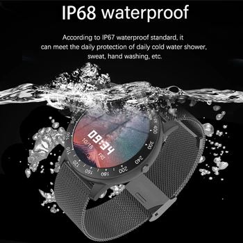 2020 Naujas pilnas touch Smart žiūrėti ponios vyrų IP67waterproof sporto tinka 