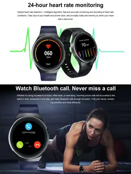 2021 ALLCALL Aktyvus Smart Watch Vyrai Moterys Vandeniui Sporto Fitneso Bracele Sveikatos 