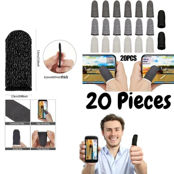 20pcs Telefono Žaidimas Piršto Mova Ekraną, Žaidimų Valdiklį, Touch Ekranas PUBG R9CB