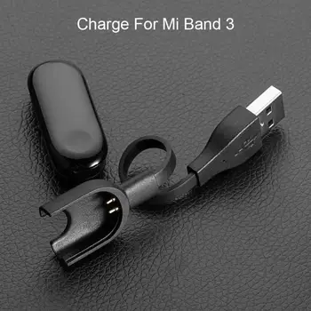 21cm OD2.8 TPE USB Duomenų Lopšys Dokas Smartwatch Greito Įkrovimo Kabelį, Laidą Xiaomi Mi Band 3 