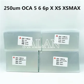 250um Į kadrą Laminavimas OCA Klijai 11pro max x xs max 8 8p LCD Jutiklinis Ekranas Hlass Laminavimo remontas Mitsubishi OCA Klijų