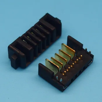 25pcs EDL001-5P Baterijų Laikiklį Baterijų male jungtis su vidiniu 5PIN Baterijų Laikiklį