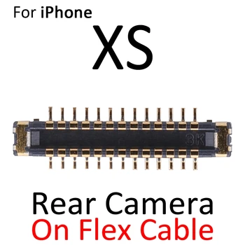 2vnt/daug Pagrindinė Galinis galinė vaizdo Kamera FPC Jungtis borto Plokštė Flex Cable For iPhone 