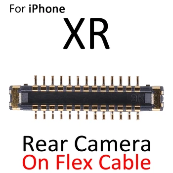 2vnt/daug Pagrindinė Galinis galinė vaizdo Kamera FPC Jungtis borto Plokštė Flex Cable For iPhone 