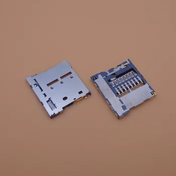 2vnt/daug Sony Xperia Aqua M4 E2303 E2333 E2353 SD TF atminties kortelių skaitytuvas jungties lizdas dėklo lizdo modulis