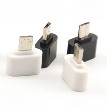 2vnt Nešiojamų Naudinga, Micro USB Male Į USB 2.0 Moterų OTG Adapteris Keitiklis, Skirta 
