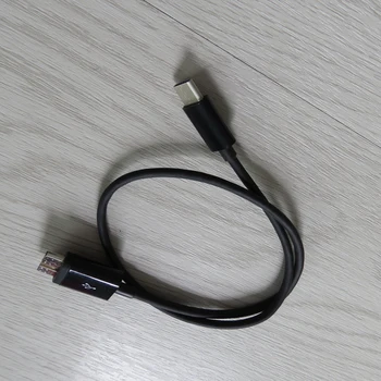 30cm C Tipo į Micro USB Kabelis USB 3.0 3.1 USB-C Mikro-B 3.0