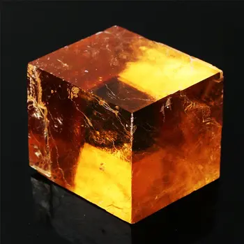 30g-100g Natūralaus Skaidri Geltona Optinis Kalcitas Kristalų Krito Akmens Mineralinė Grubus Pavyzdys