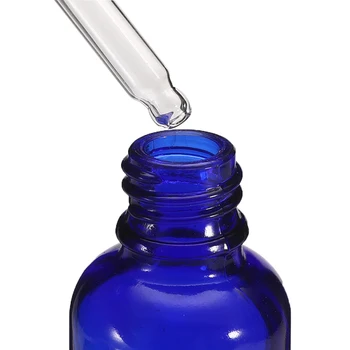 30ml Buteliuko Lašintuvu Stiklo Tuščias Blue Kvepalai eterinio Aliejaus Aromaterapija Skystas Reagentas Pipete Butelis Daugkartiniai Buteliai