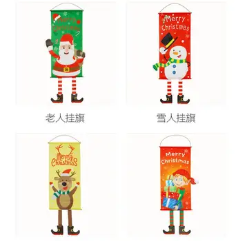 30PCS/DAUG Kalėdų Priebučio Duris Reklama Kabo Ornamentu Kalėdinė Dekoracija Namuose Kalėdos 