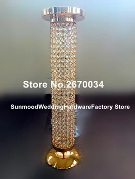 35 dienų išsiuntė tvarka) naują stilių didmeninės vestuvių kristalų takas aukščio gėlių stovas