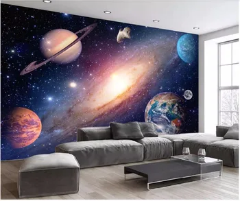 3d sienų dokumentai namų dekoro pasirinktinius nuotraukų Svajonė hd kosminės žvaigždėto dangaus fone, sienos 3d sienų freskomis tapetai, sienų ir 3 d