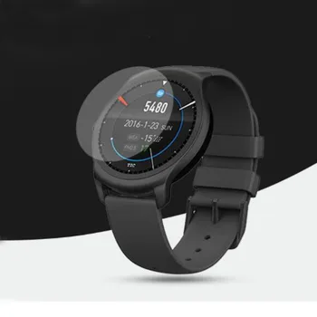 3pcs Minkštas Ultra Clear Apsauginės Plėvelės Apsaugas Ticwatch 2 Ticwatch2 Smart Žiūrėti per Visą Ekraną Diaplay Raštas Padengti (Ne Stiklo)